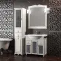 Фото Шкаф-пенал Opadiris Тибет 40 Z0000012649 L с б/к, белый матовый