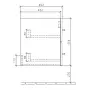 Фото Тумба под раковину Villeroy&Boch Avento 630 x 514 x 452 mm A89000B4