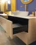 Фото Тумба для раковины Angelo Bagno Acqua 80 см белая-золото (AC80WG)