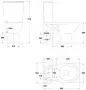 Фото Унитаз напольный Gala Elia (чаша) 18180