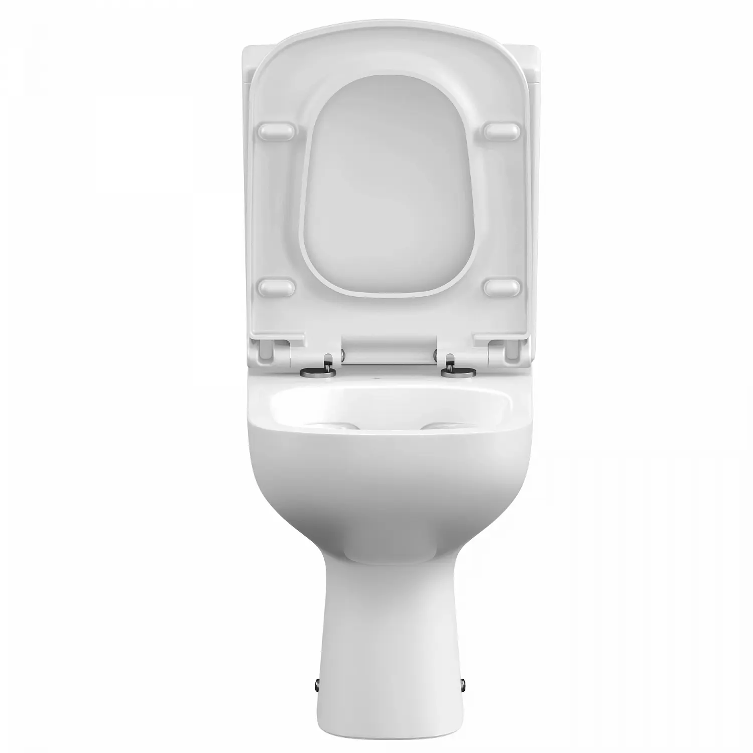 Фото Унитаз-компакт Cersanit Colour CLEAN ON 011 3/5 с кр. дюроп., lifting, easy-off, белый, Сорт1 фарфор прямоугольная (S-KO-COL011-3/5-COn-DL-w)