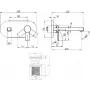 Фото Смеситель Villeroy & Boch Architectura TVW10311211061 для раковины
