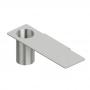 Фото QuadroDesign Полочка с держателем зубных щеток, цвет: Brushed Stainless Steel