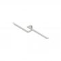 Фото QuadroDesign Полотенцедержатель, цвет: Brushed Stainless Steel