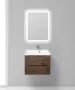 Фото Тумба под раковину BelBagno Marino 60 rovere moro (MARINO-600-2C-SO-RW-P)