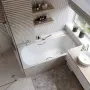 Фото Чугунная ванна Wotte Start 170x75 с отверстиями для ручек