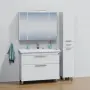 Фото Тумба с раковиной СанТа Калипсо NEW 100 напольная 2 ящика (217011лN+Фостер 100)