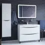 Фото Тумба с раковиной IDDIS Cloud 100 (CLO10WFi95+0131000i28)