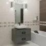 Фото Тумба под раковину La Fenice Cubo Twin Grigio 80 см серая матовая