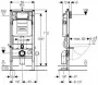 Фото Инсталляция для унитаза GEBERIT Duofix UP320 111.333.00.5