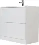 Фото Тумба под раковину BelBagno Acqua 100 напольная bianco lucido (ACQUA-1000-2C-PIA-BL)