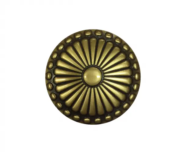 Фото Слив без перелива для раковины Bronze de luxe Цветок (21965/1)