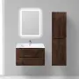 Фото Тумба с раковиной BelBagno Etna 80 rovere moro (ETNA-800-2C-SO-RW-P+BB800ETL)