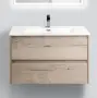 Фото Тумба под раковину BelBagno Kraft 80 см KRAFT-800-2C-SO-RGB Rovere Galifax Bianco