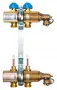 Фото Коллектор для теплого пола из латуни с расходомерами Watts HKV/T-2 2 вых.