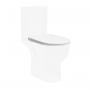 Фото Kerama Marazzi BG.Pro.seat.01\WHT Сиденье Buongiorno Pro/Бонджорно Про для унитаза, белое глянцевое
