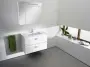 Фото Тумба с раковиной Roca Victoria Nord 80 белая (ZRU9000032+32799C000)