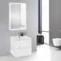Фото Тумба с раковиной BelBagno Etna 39 50 bianco lucido (ETNA39-500/390-2C-SO-BL-P+BB500/390ETL)
