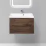 Фото Тумба под раковину BelBagno Marino 70 rovere moro (MARINO-700-2C-SO-RW-P)