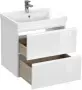 Фото Тумба с раковиной Cersanit Moduo 50 (SB-SZ-MOD-MO50/Wh+S-UM-COM50/1-w)