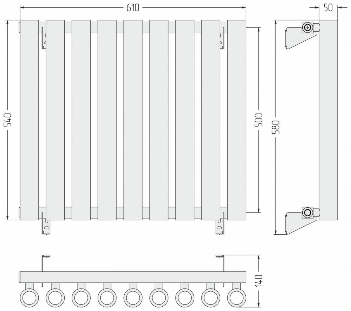 Фото ДР Сунержа Кумир-0 н/ж  500х610 / 9 сек (Матовый чёрный)