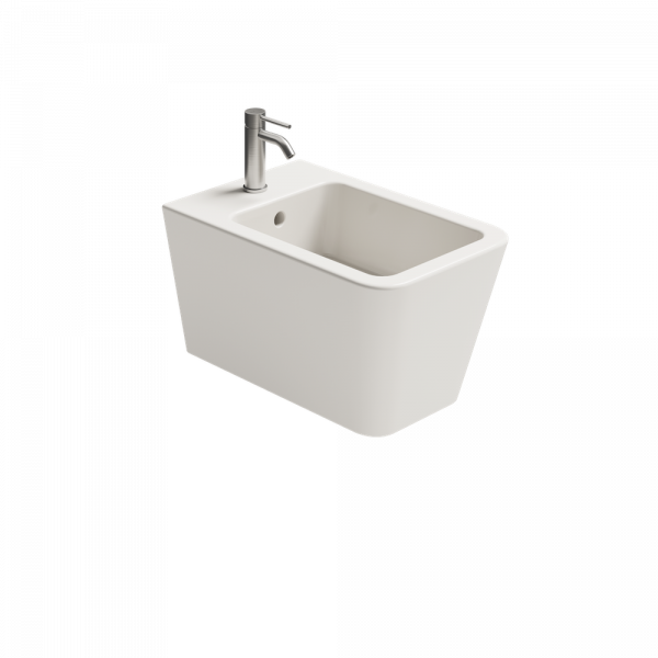 Фото Alice Hide Square Биде подвесное 550*350, белый глянцевый