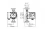 Фото Насос циркуляционный Pumpman STAR 32/6 A с гайками (STAR32/6A)