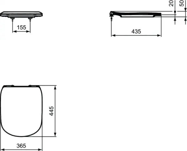 Фото Комплект 3 в 1 Ideal Standard V0005D