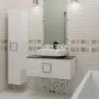 Фото Шкаф-пенал La Fenice Cubo Bianco 30 см белый матовый