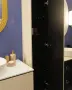 Фото Шкаф-пенал Angelo Bagno Acqua 30 см белая-золото правая (ACARMWWGR)