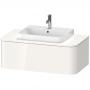 Фото Duravit Happy D.2 Plus Тумба подвесная  354x1000x550мм 1 ящик, цвет: белый глянцевый