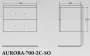 Фото Тумба под раковиной BelBagno AURORA AURORA-700-2C-SO-PB