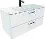 Фото Тумба с раковиной IDDIS Brick 100 (BRI10W1i95+0101000I28)