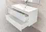 Фото Тумба под раковину BelBagno Albano 90 подвесная bianco lucido (ALBANO-900-2C-SO-BL)