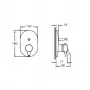 Фото Смеситель для ванны VitrA Nest Trendy A42227EXP