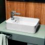 Фото Ideal Standard Strada 2 Guest Раковина 500х350 мм, с переливом, с крепежом и керам крышкой, цвет: белый глянец