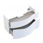 Фото Kerama Marazzi RV.100Lh\WHT.M Тумба Riva/Рива 100 см левая, белая матовая