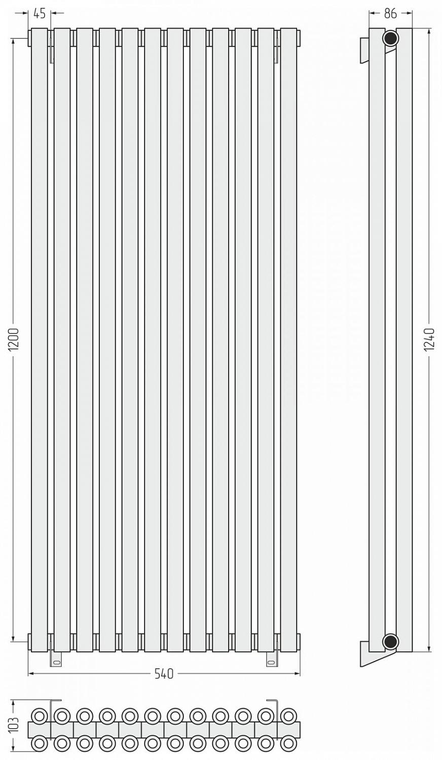 Фото ДР Сунержа Эстет-00 н/ж 1200х540 / 12 сек (Золотой шёлк)