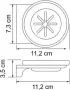 Фото Мыльница WasserKraft Kammel K-8329white