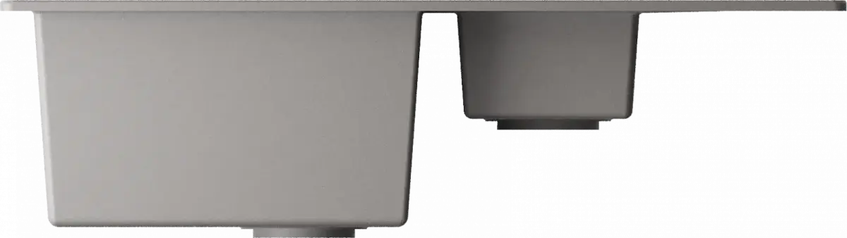 Фото Кухонная мойка Omoikiri Daisen 78-2-GR Artgranit/leningrad grey