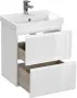 Фото Тумба с раковиной Cersanit Moduo slim 50 (SB-SZ-MOD-MO50Sl/Wh+S-UM-MOD50SL/1)
