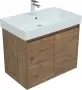 Фото Тумба под раковину Aquanet Nova Lite 75 дуб рустикальный с дверками (00298852)