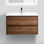 Фото Тумба с раковиной BelBagno Kraft 80 rovere tabacco (KRAFT-800-2C-SO-RT+BB800ETL)