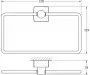 Фото Держатель для полотенца FBS Esperado ESP 022