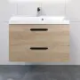 Фото Тумба с раковиной BelBagno Aurora 80 rovere nebrasca nature (AURORA-800-2C-SO-RNN+BB800/450-LV-MR-AST+8.1107.224192.0270)