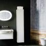 Фото Laufen New Classic Колонна высокая подвесная 330х330х1600мм, 4 полочки, 1 дверка -петли слева, цвет белый глянцевый
