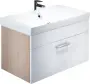 Фото Тумба под раковину IDDIS Mirro 80 подвесная белая дерево (MIR80W0i95)