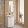 Фото Тумба с раковиной Акватон Панда 50 (1A0537K0PD010) белая