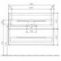 Фото Тумба под раковину Villeroy&Boch Avento 780 x 514 x 484 mm A89100B4