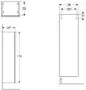 Фото Шкаф-пенал для ванной Geberit Smyle Square 36x118 500.361.00.1 белый